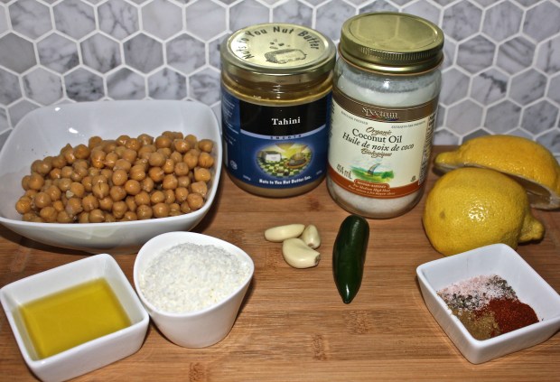 Coconut Hummus Ingredients