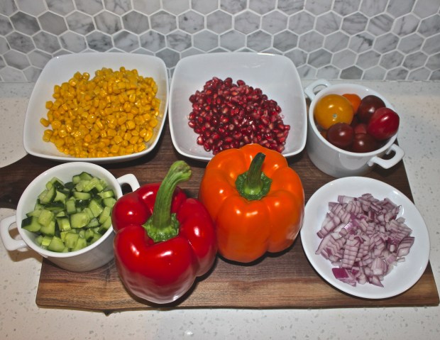 salad ingredients