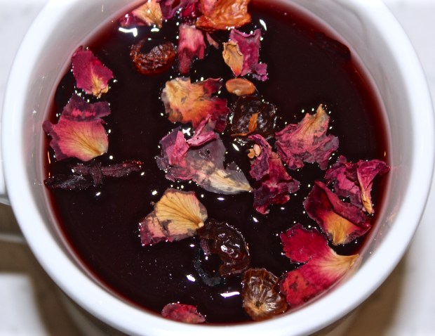 Vanilla Rosehip Hibiscus Cider