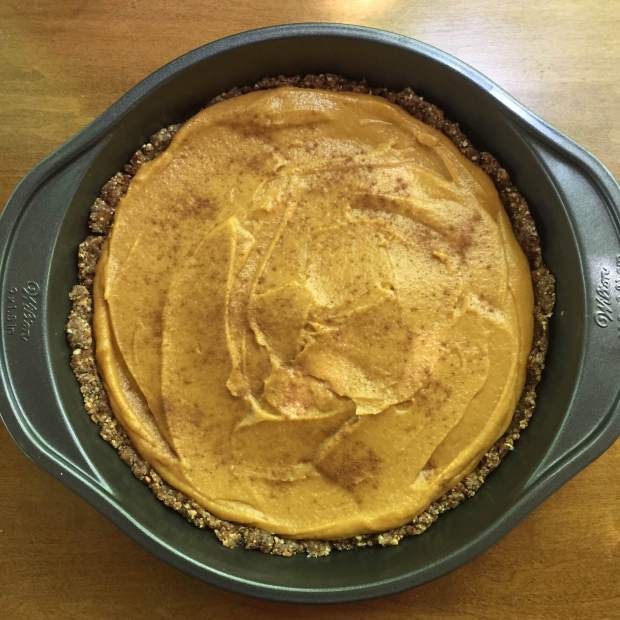 Raw Pumpkin Pie