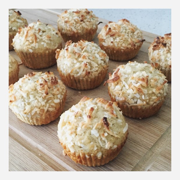 Coconut Banana Muffins
