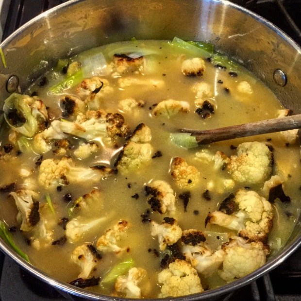 Roasted Cauliflower & Leeks