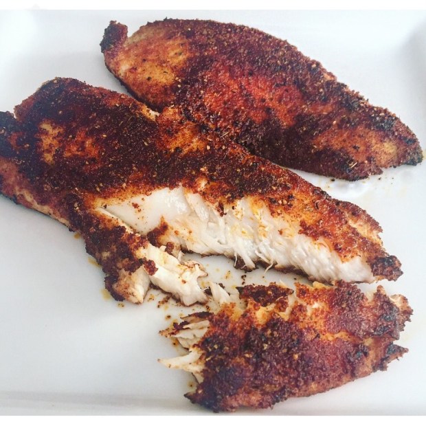Blackened Tilapia