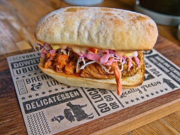 Locovore to go -pulled pork